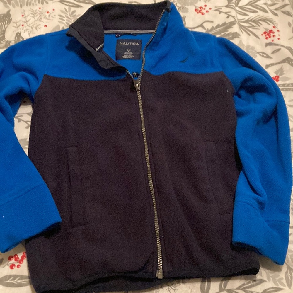 Like new boys full zip sweatshirt by Nautica